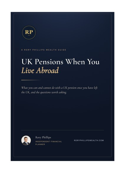 UK Pensions When You Live Abroad, guide cover
